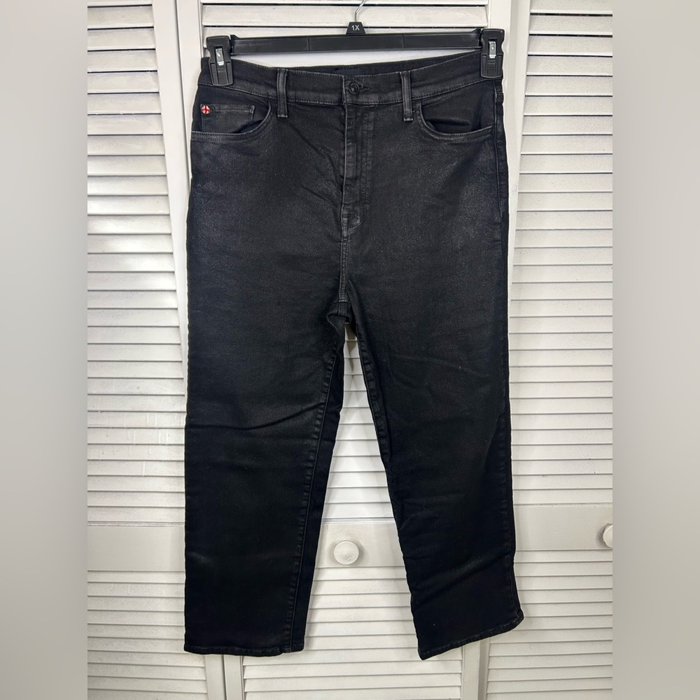 Hudson‎ Black Straight Leg Jeans Size 32